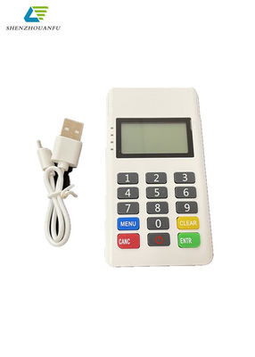 Белый сертификат ISO терминала Pos OEM машины удара Pos портативный