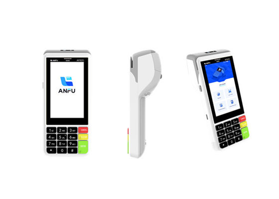 ANFU EMV сертифицированный Android Мобильный смарт-платежный POS 4g Ручной платежный POS-терминал с NFC-читателем
