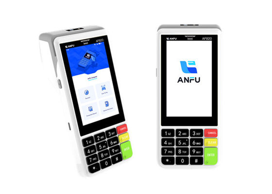 ANFU AF820 портативная Android 13 POS-машина со сканером кодов 4G/беспроводная/WIFI портативная мобильная POS-система