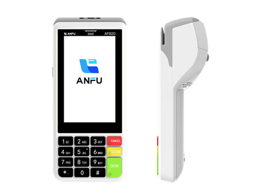 Android 13 4,0 дюймовый сканер QR-кода с ЖК-дисплеем считыватель карт оплата кредитная карта POS терминал AF820