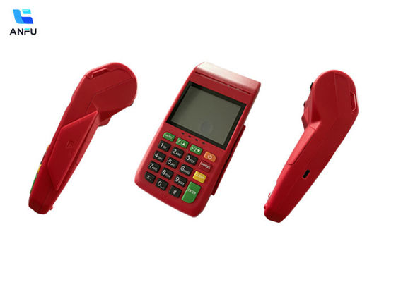 ANFU портативный платежный терминал POS с NFC 58mm принтером для платежа картой с PCI 6.0