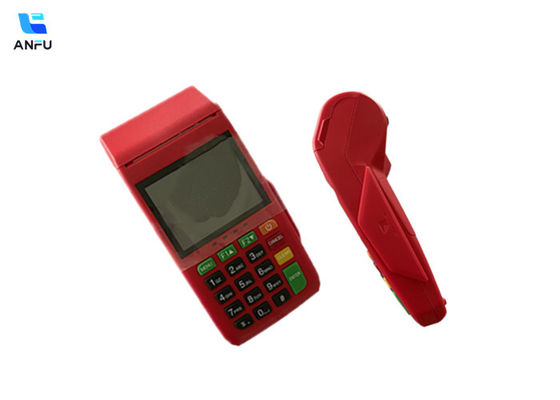 ANFU портативный платежный терминал POS с NFC 58mm принтером для платежа картой с PCI 6.0
