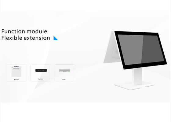 Система POS с двойным экраном Android 11, терминал POS с двойным экраном