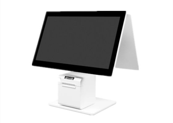 Система POS с двойным экраном Android 11, терминал POS с двойным экраном